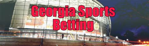 ga sportsbooks|will georgia approve sports betting.